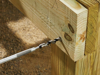 AugerBolt™ Through Bolt Fastening
