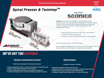 Spiral Freezer & TwinImp by Scanico