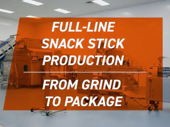 Full Line Snack Stick: Grind to Package