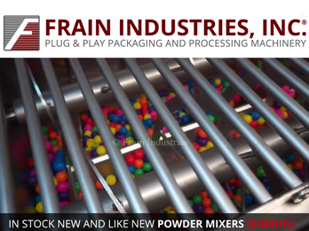 Frain has Industrial Liquid Mixers and Blenders, in stock today.
