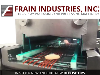 Bakery Equipment including depositors, rounders and sheeters.