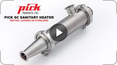 Pick Sanitary Direct Steam Injection Heater