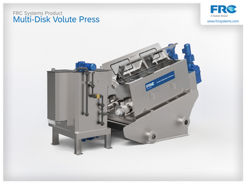 Sludge Dewatering Volute Press