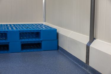 PolySto CleanRock curbs and skirtings