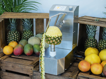 Fruit peeling machine KA-750PM for Pineapple / Mango / Melon