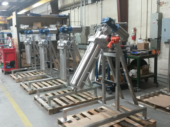 Spencer Strainers ready to ship for peanut butter application