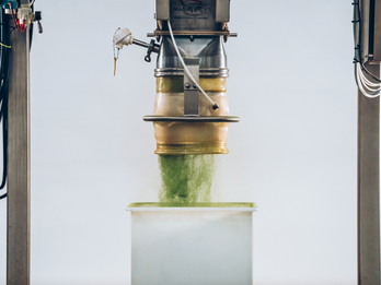 RENU converts raw materials into powders in seconds