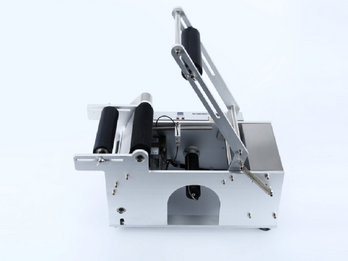 Semi automatic round bottle labeling machine