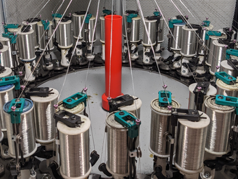 Wire braiding process