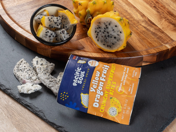 Yellow Dragon Fruit Crunchy Supefruit Bites