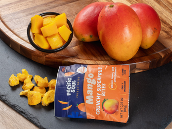 Mango Crunchy Supefruit Bites