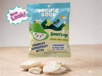 New Look Coming May - Soursop Crunchy Supefruit Bites