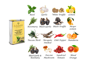 Infused Extra Virgin Olive Oils