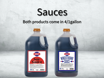 Hartley's Soy and Worcestershire Sauce
