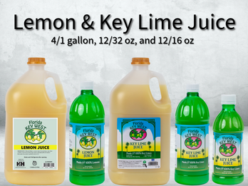 Florida Key West Lemon and Key Lime Juice