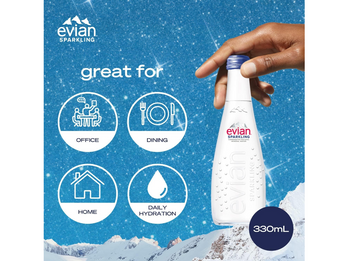 evian Sparkling - 330ml
