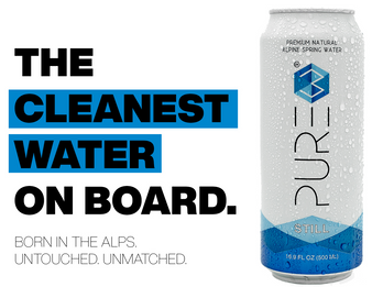 PURE Water - Premium Natural Alpine Spring Water