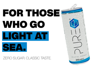 PURE Energy Zero Sugar: Refreshing Taste and Crystal Clear