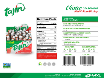Mini Bottles Tajin