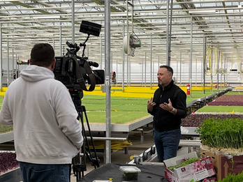 Sneak Peek in our Greenhouse