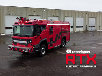 Rosenbauer RTX: Electric Apparatus