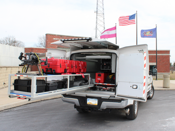 Emergency management drone Rapid Response Unit