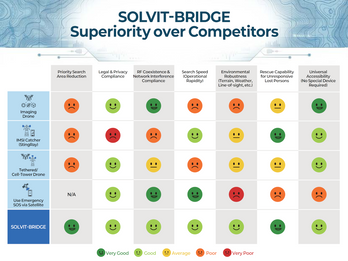 SOLVIT-BRIDGE Superiority over Competitors