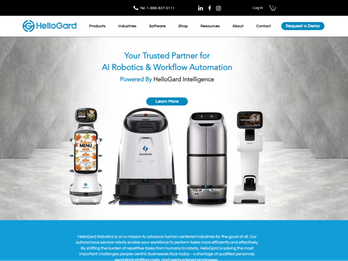 HelloGard Robotics Floor Care and Delivery Robot