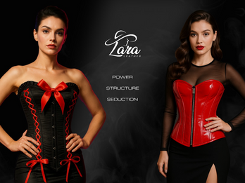 Elegant PVC over bust body shaper