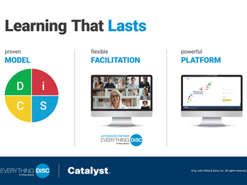 Workplace Collaboration with Everything DiSC on Catalyst!