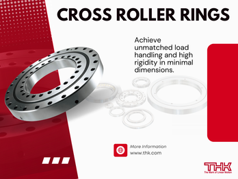 THK Cross Roller Rings achieve unmatched load handling