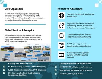 Lisconn: Global Partner for Design, Engineering and Manufacturing