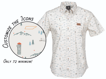 Custom Camp Shirts - 72 Minimum
