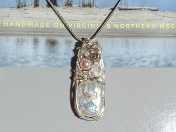 Stunning Baroque and Round Freshwater Pearl Necklace