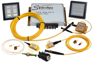 SemiNex high power laser diodes and optical amplifiers