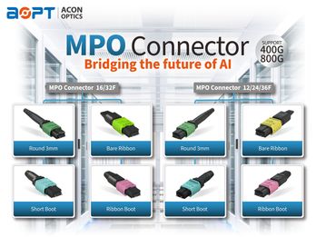 ACON OPTICS MPO Connector Series - Bridging The Futrue of AI