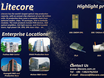 Litecore, a leading InP laser manufacturer. We thrive on physics!