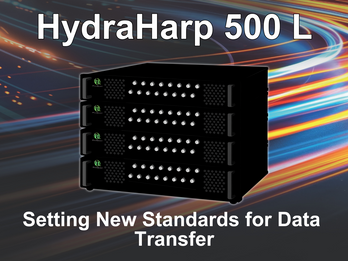 Hydra Harp 500 L - High-Resolution Multichannel Event Timer