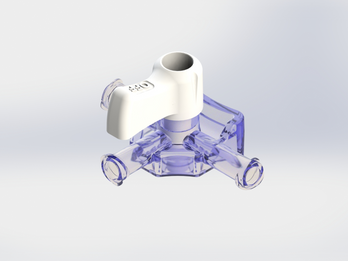 Gamma and E-Beam Compatible High Pressure Stopcocks