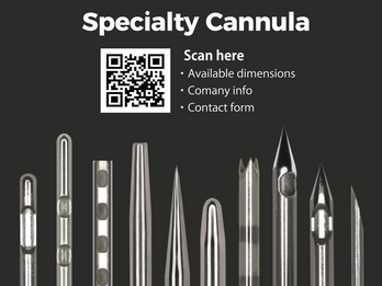 Cannula, Various Processing