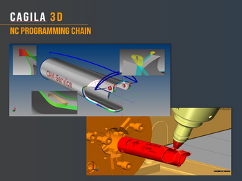 CAGILA 3D - NC programming for 2-5 axis machine