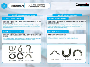 Bending Segment - Disposable/Riveted Snake Bone