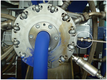 Polymer Extrusion: ColVisTec Probe in Die-Head