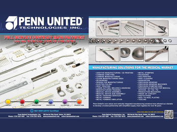 Manufacturing Solutions for the Medical Market