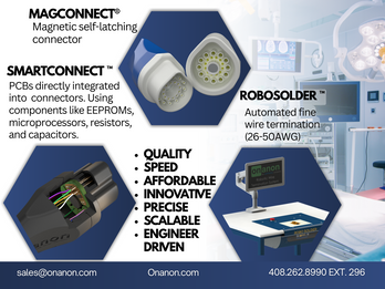 Onanon Products: MagConnect®, SmartConnect™, RoboSolder™
