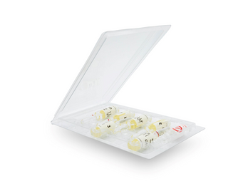 10-cavity Ampoule Clamshell