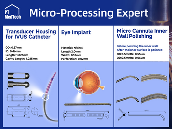 One-Stop Medical Device CDMO specialized in precision machining