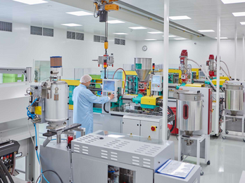 Cleanroom injection molding