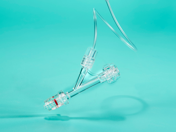 Rotating Male Luer Lock Hemostasis Valve with Sideport