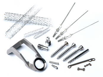 Catheter Treatment Components Including Stents